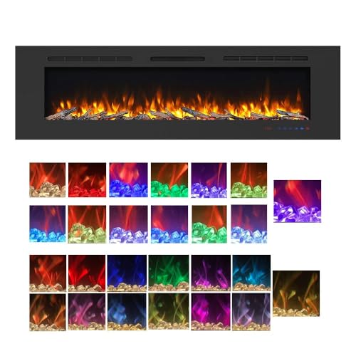 Mystflame Galaxy 72RF Elektrokamin Wandmontage