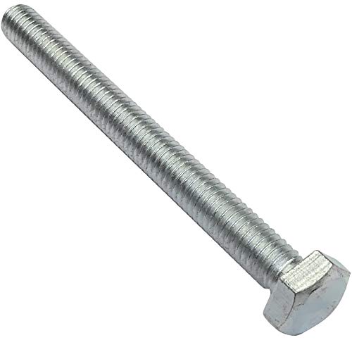 AERZETIX - Juego de 50 Pernos M6x60 - Cabeza Hexagonal - Ø6x60mm - DIN 933 - Clase 8.8 - Acero galvanizado - Bricolaje - Herramienta de montaje/Ferretería - C47309