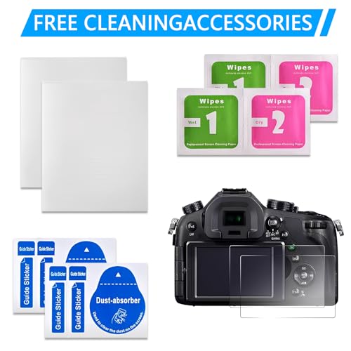 Protector de pantalla Panasonic FZ2500 FZ2000 vidrio templado 9H transparente antiarañazos 2 uds 7