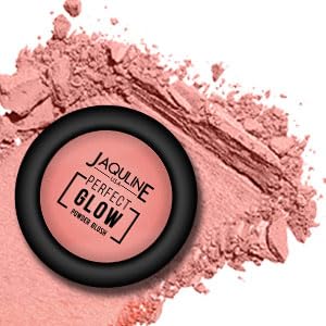 Image of JAQULINE USA Perfect Glow Powder Blush | Highly Pigmented, Soft & Lightweight Formula | Blends Effortlessly | Lasts All Day | Vegan & Paraben-Free - Beige For Days, 5g