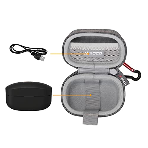 Funda para Sony WF-1000XM4 soluciona pérdidas y caídas de auriculares gris 3