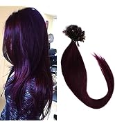 SEGO Pre Bonded U Tip Hair Extensions Human Hair 100 Strands Keratin Fusion Nail Tip Human Hair E...