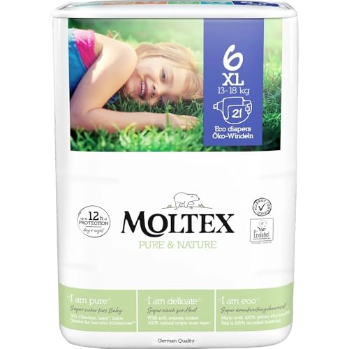 Moltex Pure & Nature Couches Taille 1-6 (Taille 6XL)
