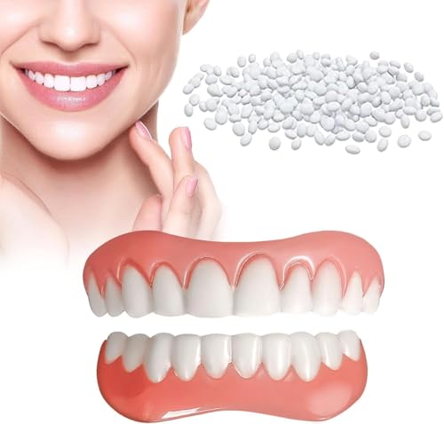 TOWAVE Kit De Facetas Temporárias Para Mulheres E Homens, Kit Temporário Nature And Comfortable (Fle