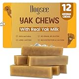Picture of Dogsee Original Himalayan Yak Chews for Dogs 2lb (Medium - 12 Bars) | 100% Natural | Dog Treats Healthy | No Grain, No Gluten | Teeth Cleaning