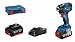 Produktbild Bosch Professional 18V System Akku Drehschlagschrauber GDR 18V-200 (max. Drehmoment 200 Nm, inkl. 2x Akku GBA 18V 4.0Ah, Schnellladegerät GAL 18V-40, L-Case)