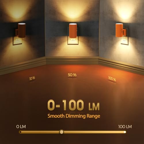 Briignite Night Lights Plug into Wall, Modern LED Night Light Plug in - image 2