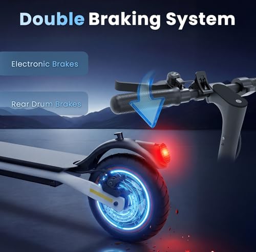 Image of Electric Scooters - Electric Scooter Adults, 1200W /1000W /500W Motor, 28 /25 /21 /18 MPH Top Speed, 10'' /8.5'' Tires, 28 /25 /23 /21Miles, APP Control E Scooter for Teens
