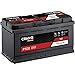 Produktbild CranQ Autobatterie 100Ah 12V 830A Kaltstartkraft, Starterbatterie Blei-Säure Premium-Serie Ca-Technologie, hohe Startleistung P100 wartungsfrei
