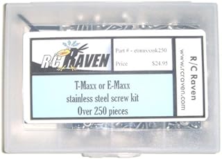 RC Raven T-Maxx and E-Maxx 250 Piece Stainless Screw Kit