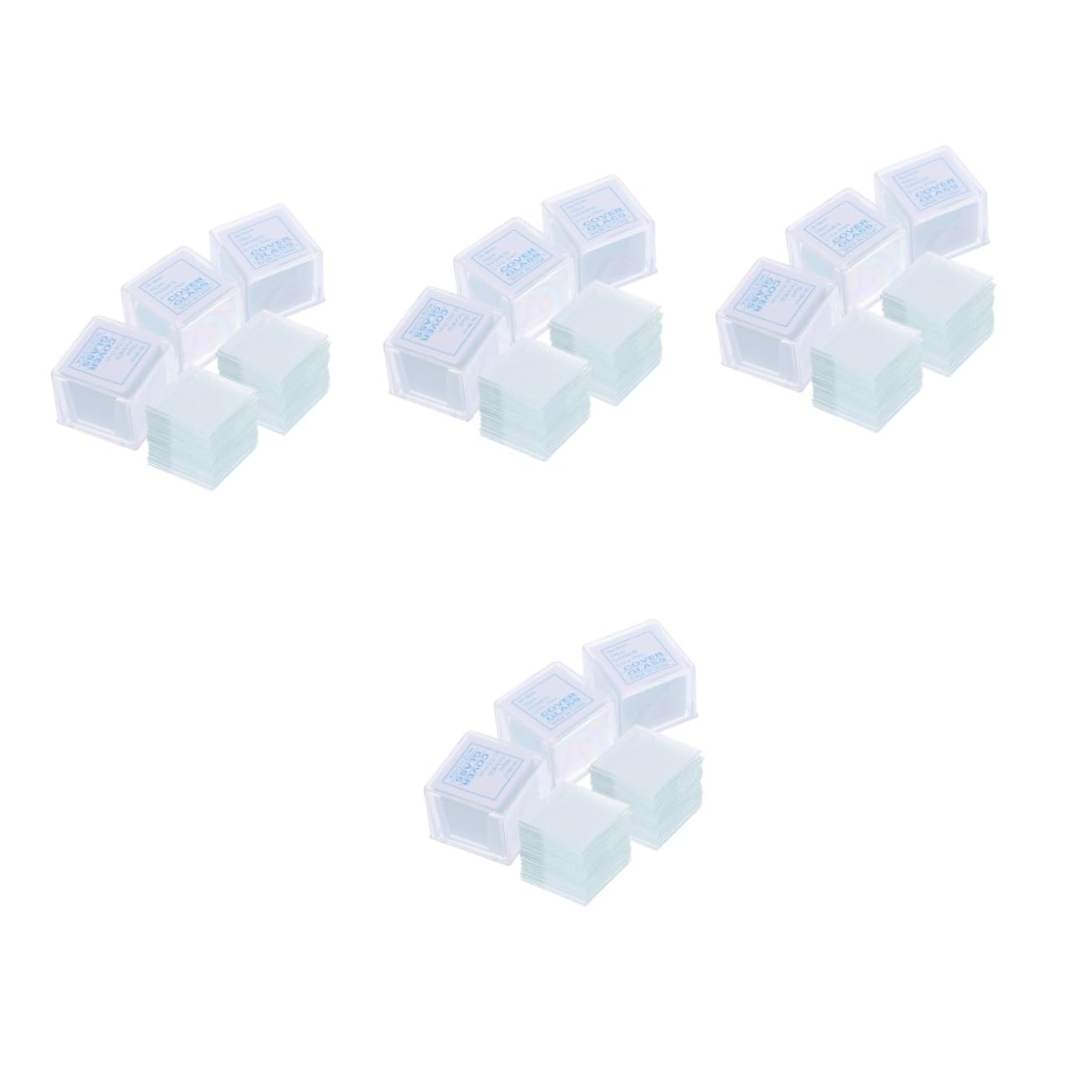 iplusmile 2000pezzi Vetrini Microscopici Coprioggetti Per Laboratorio e Studio Scientífico Compatibili Con Diversi Modelli Di Microscopi