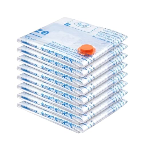 Meiqihome MQ1801-7L Vacuum Storage Bags 8 Large, Space Saver Sealer Bags, Airtight Compression Bags thumb #5