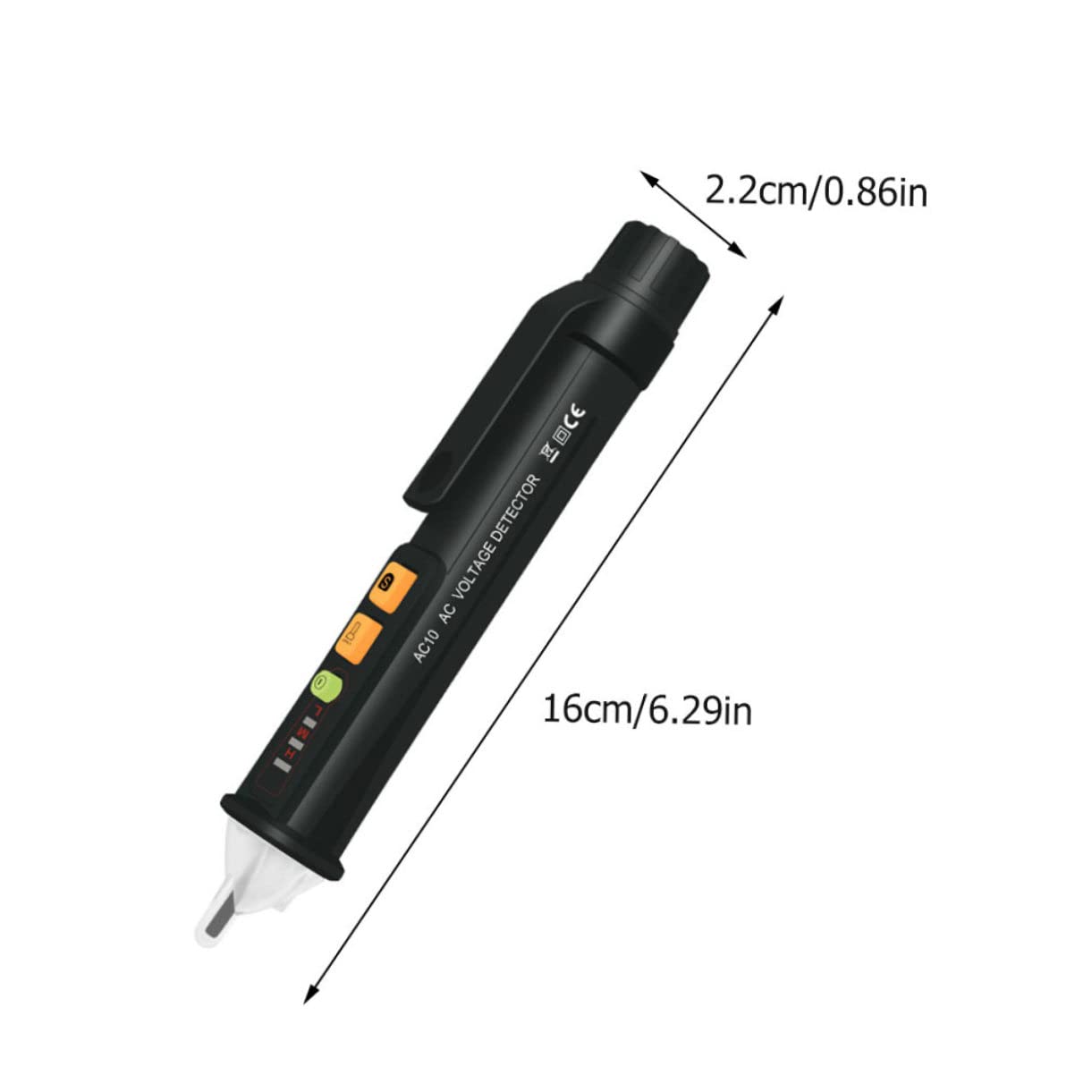 OUNONA Voltage Tester Pen Induction Test for 90-1000v Electricity Detect Pen High Precision Chip Safety Alarm