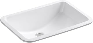KOHLER K-2214-G-0 Ladena Undercounter Bathroom Sink, White One Size