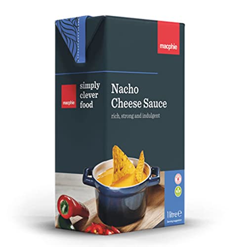 Cheezy Nacho Sauce 1L Restaurant Quality Sauce Ideal for Home use.Nacho Cheese Sauce 1L Cheese sauce made with Real Cheddar. Ideal for nachos dirty fries hot dogs burgers chicken waffles & pasta.
