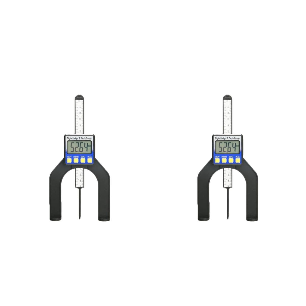 Outil de mesure menuiserie avec écran LCD clair et base aimantée - 8