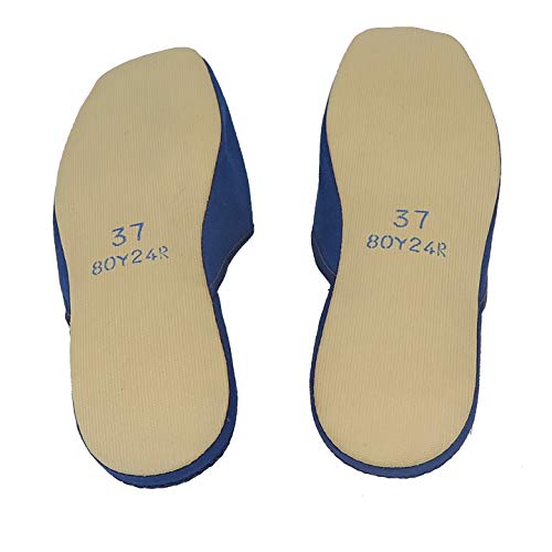 Handmade Embroidered Floral Chinese Women's Cotton Slippers with Red Flower New3