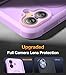 Diaclara Magnetic Designed for iPhone 17 Case 6.3 Inch Full Body Bumper,[Compatible with MagSafe] Military Drop Proof Cover with Built-in Touch Sensitive Anti-Scratch Screen Protector Lavender Purple