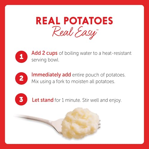 Idahoan Mashed Potatoes, Buttery Homestyle, 4 oz