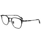 メンズ ヨウジ ヤマモト メガネ 日本製 19-0081 1 c01 50mm Yohji Yamamoto 眼鏡 ブランド ウェリントン 型 チタン ベータチタン フレーム 鯖江産 ダミーレンズ発送