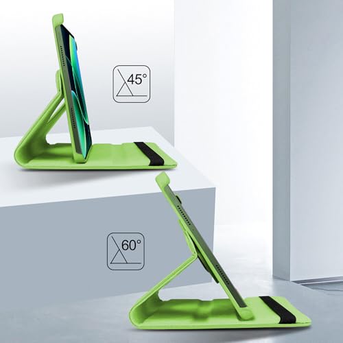 Image of TGK 360 Degree Rotating Flip Cover Case for Xiaomi Mi Pad 8 /8 Pro /Mi Pad 7 /7 Pro 11.2 inch Tablet (Green)