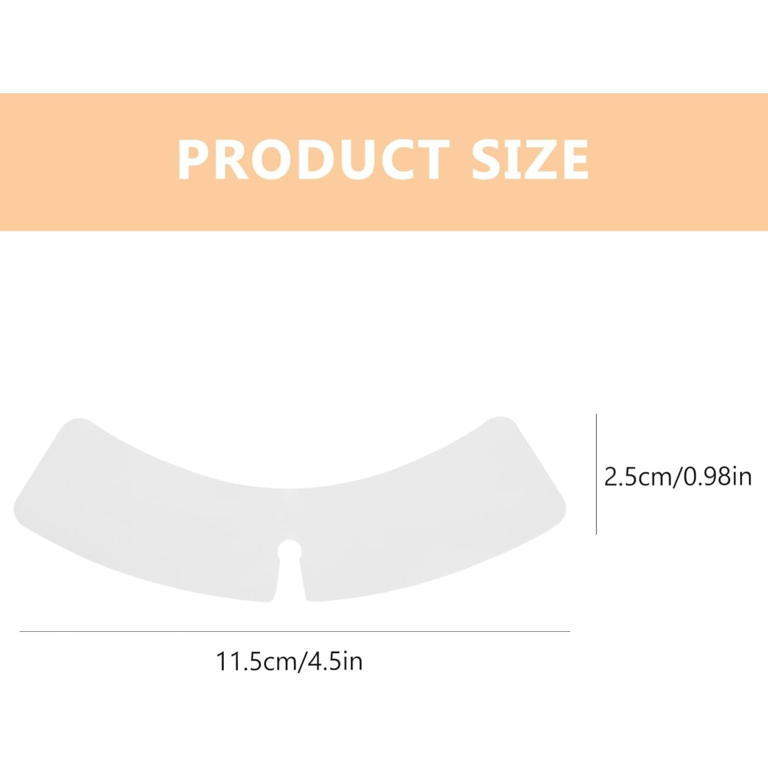 Excefore Collar Stays for Men's Dress Shirts, 100 Pcs Shirt Collar Support Butterfly Shirt Collar Band Plastic Collar Strip Collar Bone for Men and Women Dress Shirts Collar Stay