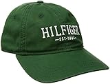 Tommy Hilfiger Men's Bucky Baseball Dad Cap, Verdant Green, One Size