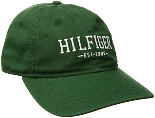 Tommy Hilfiger Men's Bucky Baseball Dad Cap, Verdant Green, One Size