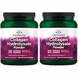 Swanson High Plains Collagen Hydrolysate Powder-Collagen Peptides Powder Supporting Hair, Skin, Nails, and Joint Health-Bioavailable Proteins Promoting Bone, Tissue, and Cartilage Support-(1lb) 2 Pack