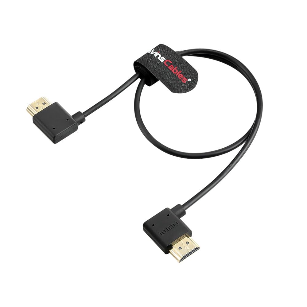 Alvin’s Cables 8K 2.1 Full HDMI Braided Coiled-Cable for Atomos Ninja-V 4K-60P Record from Z-CAM for Canon-C70, for Sony A7S3,A9,A74(18 to 28 Inch) — view 30