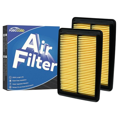 Image of 2-Pack Engine Air Filter Fits for ROGUE(2014-2020),ROGUE Sport (2017-2022),Qashqai (2017-2021) Air Filter Replacement 165464BA1A,XA10423,CA11858 Car Accessories