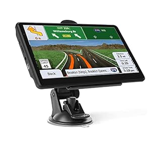 7 Pouce GPS Voiture,GPS Poids Lourds,Auto Navigation avec HD Écran Tactile,Multi-Languages Guidage Vocale 2022…