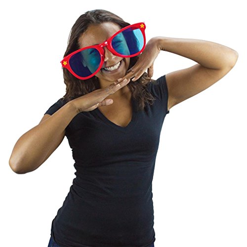 Pudgy Pedro's Jumbo Party Sunglasses | Novelty...