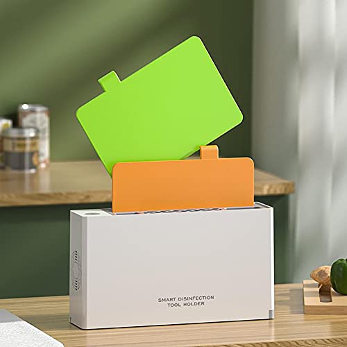 ZUOYI Desinfektion Messerhalter, Messerblock Ohne Messer, Sterilisator, Messerhalter UV Sterilisation Multifunktionaler… – Bild 3