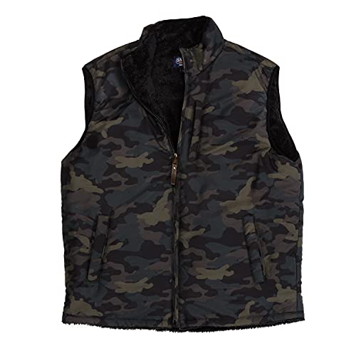 Image of Smith's Workwear Men's Printed Sherpa Lined Vest