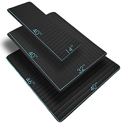 Fh Group F16500Black-36 Deluxe Heavy Duty Faux Leather Flat Stripe Multi-Purpose Black Automotive Cargo Liner Fits Most Cars, Suvs, And Trucks, 36 Inches #TOP3
