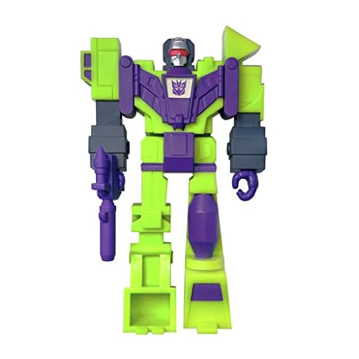 Super7 Transformers Devastator 3.75 in Reaction Figure