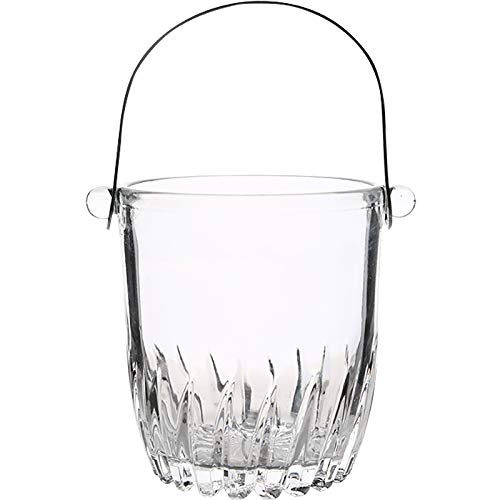BB.er Seau à Glace en Verre avec des Clips de Glace Maison Restaurant Petit européen Boisson Froide vin Champagne Seau à Glace Cover