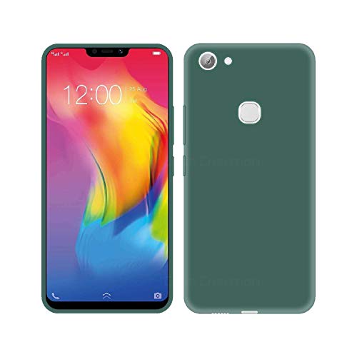 Image of Case Creation Luxurious OG Series for Vivo Y81 Case Cover,Anti-Dirty Slim Case Frosted Matte Cute Candy TPU Raised Bezel (Splash of Color) Back Cover for VivoY81 -Lake Green