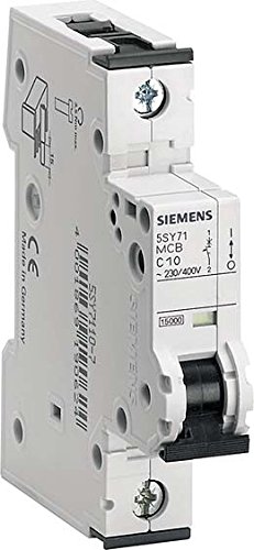 Siemens – Interrupteur automatique accesoriable 15 kA curva-d 1 pôle 40 A