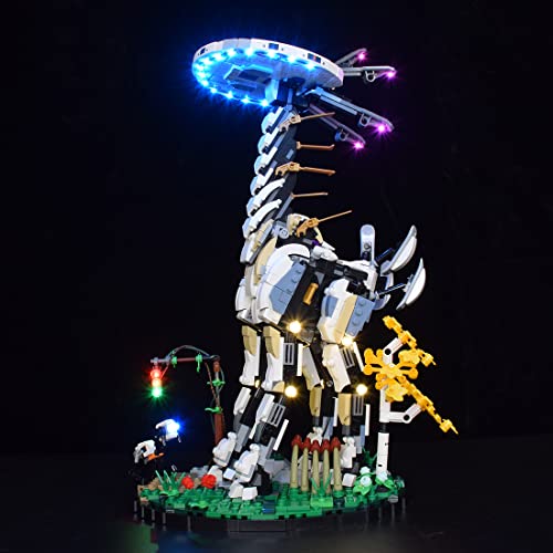 DIYAA LED Beleuchtungsset für Lego 76989 Horizon Forbidden West Langhals,DIY LED-Licht Kompatibel mit Lego 76989… – Bild 5