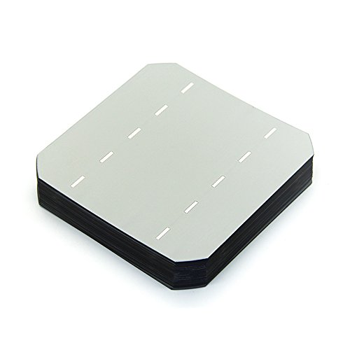 Vikocell 40Pcs 2.8W A Grade 125Mm Monocrystalline Solar Cells 5X5 For Diy Solar Panel 100W #TOP1