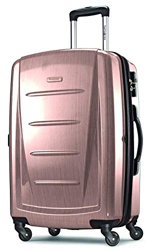 Samsonite Winfield 2 Hardside Gepäck mit Spinner Rollen, Artic Pink, Checked-Medium 24-Inch, Winfield 2 Hartschalengepäck mit Spinnrollen