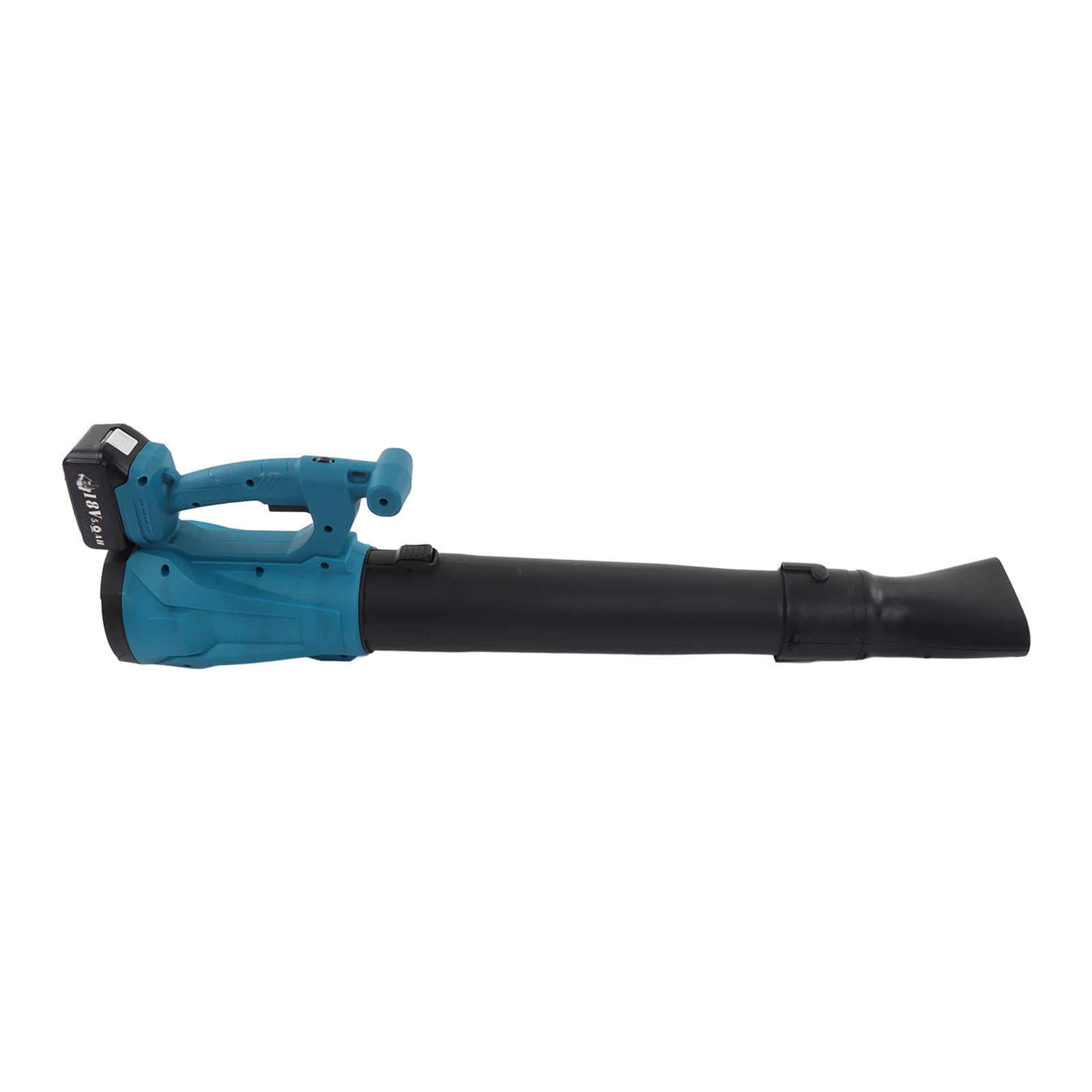 Cryfokt Soffiatore per Foglie Elettrico a Batteria Regolabile con Controllo a 6 velocità per Detriti di Giardino, Soffiatore Portatile Ergonomico per la Cura del Prato