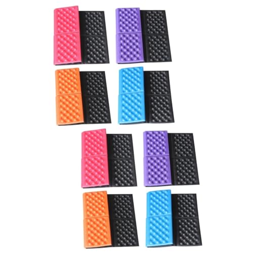 Happyyami 8 Piezas Colchón De Aire De Senderismo Tienda De Campaña para Dormir Estera a Prueba De Humedad Almohadilla para Dormir De Campamento Plataforma De Trekking Espuma Acordeón Carpa