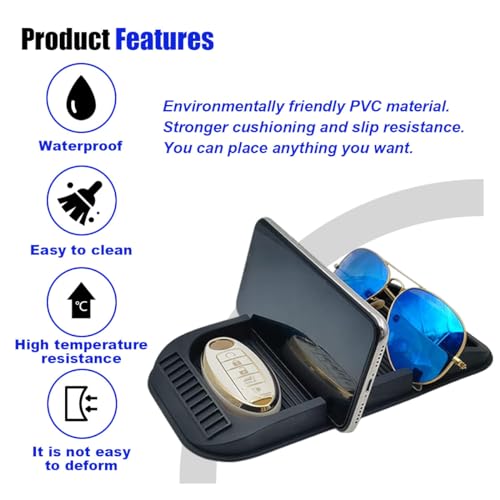 Smilfuy SMILFUY-SMFY-58 Car Dashboard Anti-Slip Mat Cell Phone Holder thumb #3