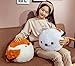 Sparrow Plush Animal, Cute Bird Plush Character, Stuffed Animal Plush Toy, Toy Pillow, Home Decoration, Birthday Gift, Valentine's Day, Christmas (40cm/15.7inch) White