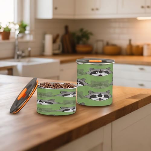 Envase de café hermético Kigai Raccoon 17 oz acero inoxidable miniatura 7
