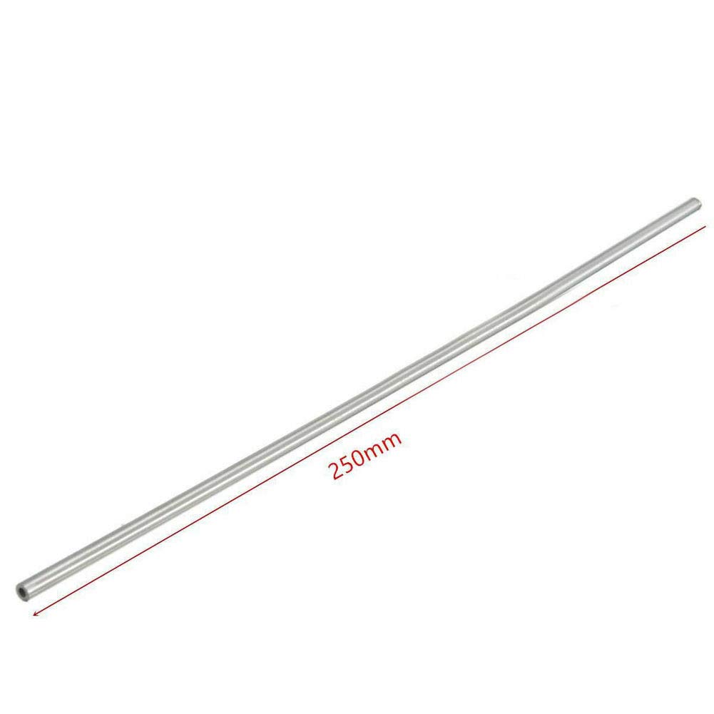 Edelstahlrohr 304 - 10mm Außen- 8mm Innen- 250mm Länge