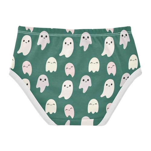 Girls' Underwear Halloween Ghost Green Toddle Brief Panties 23035382